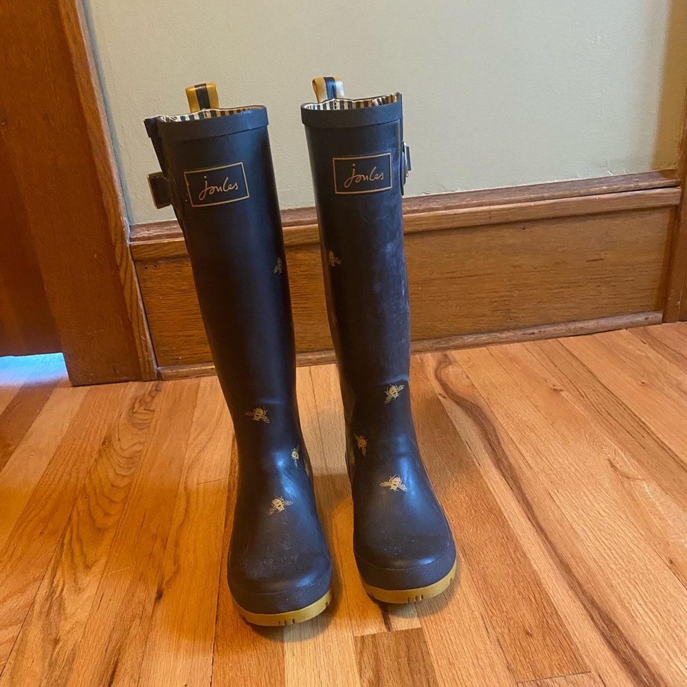 Rain Boots with Bees